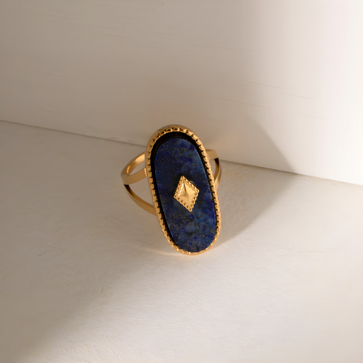 Bague Amulette – Lapis-Lazuli
