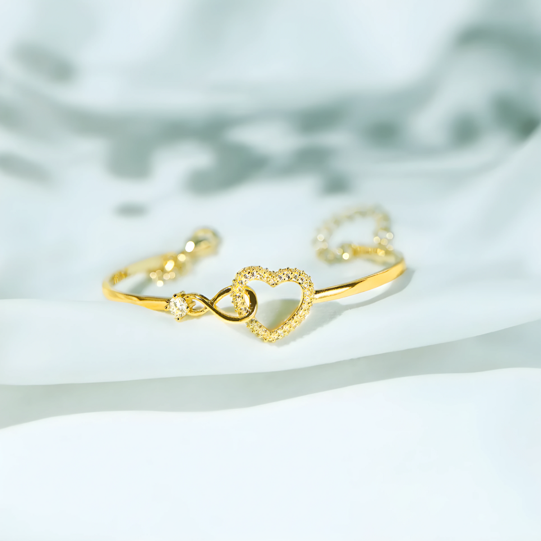 Bracelet Cœur Infinity