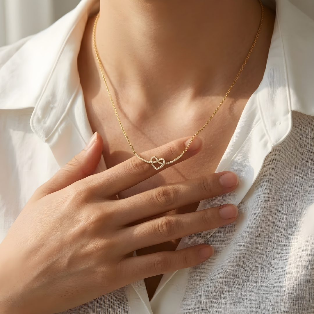 Collier Nœud de Cœur