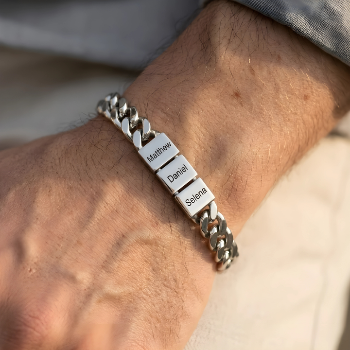 Bracelet Mes Raisons – Personnalisable avec prénoms