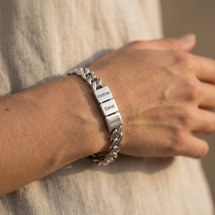 Bracelet Mes Raisons – Personnalisable avec prénoms