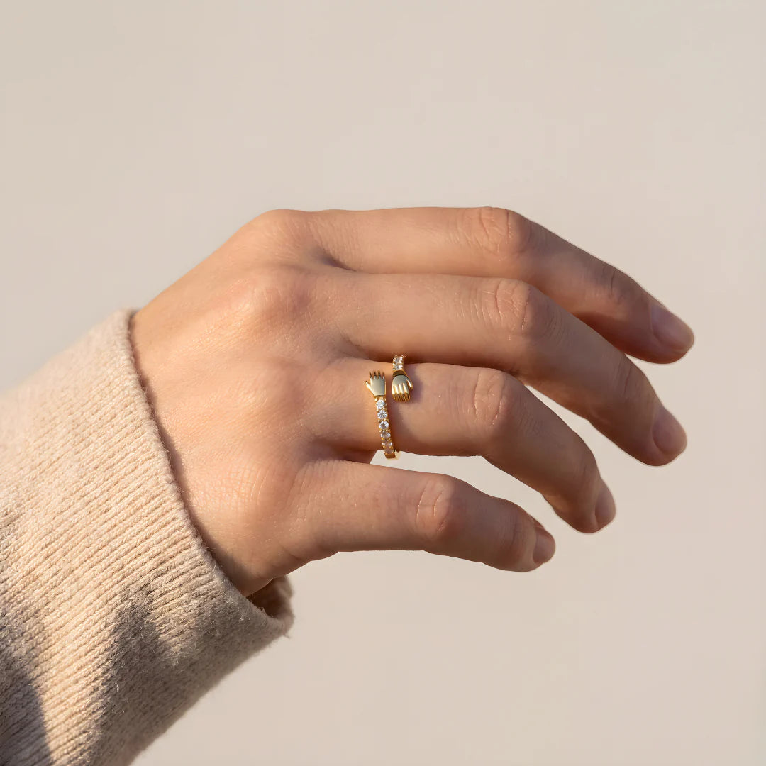 Bague Étreinte Infinie