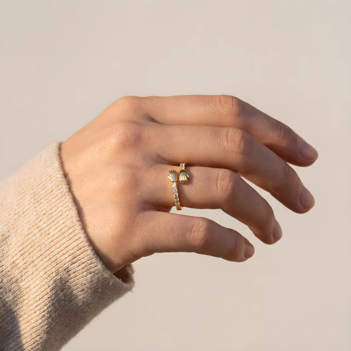 Bague Étreinte Infinie