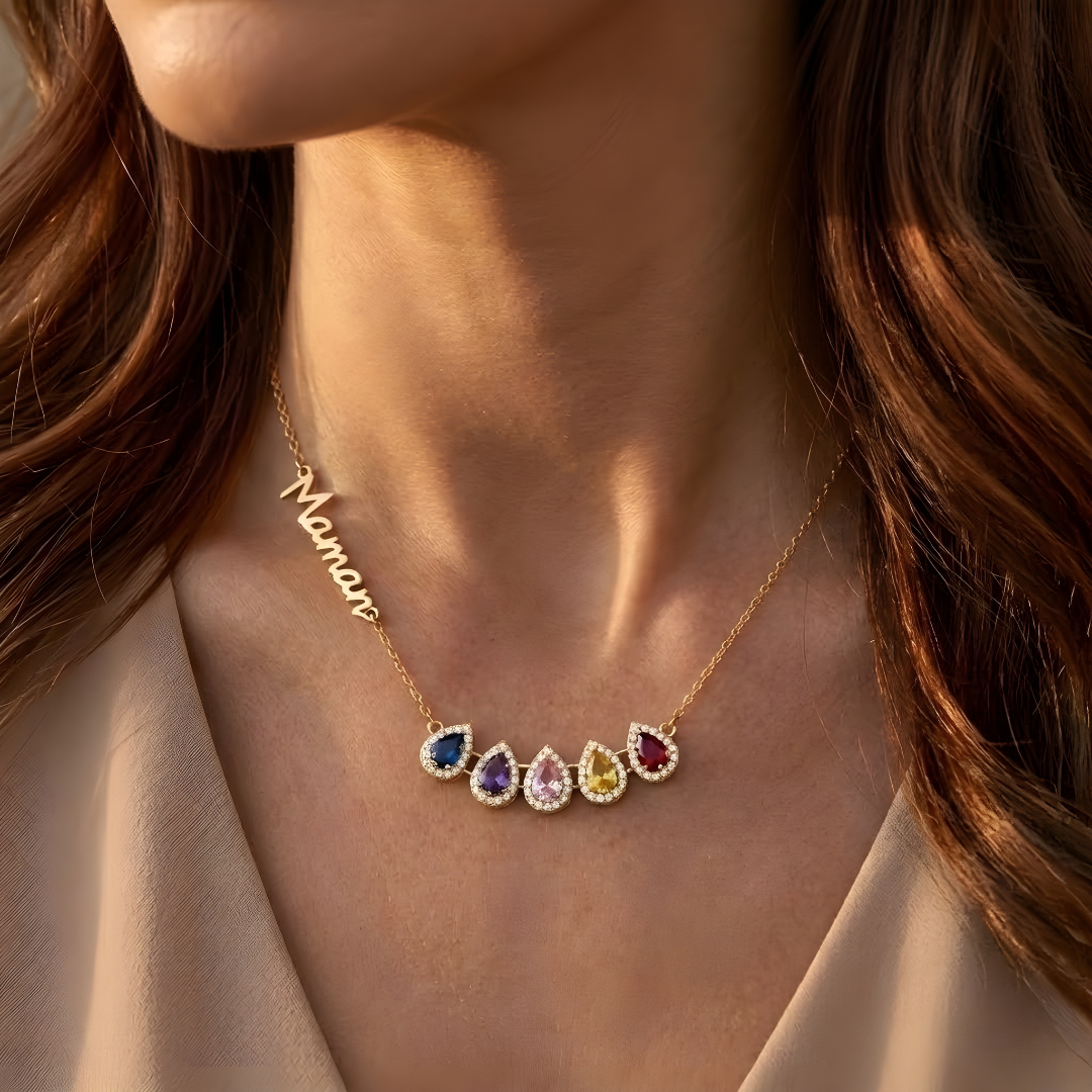 Collier Larmes d’Amour - À Ma Maman