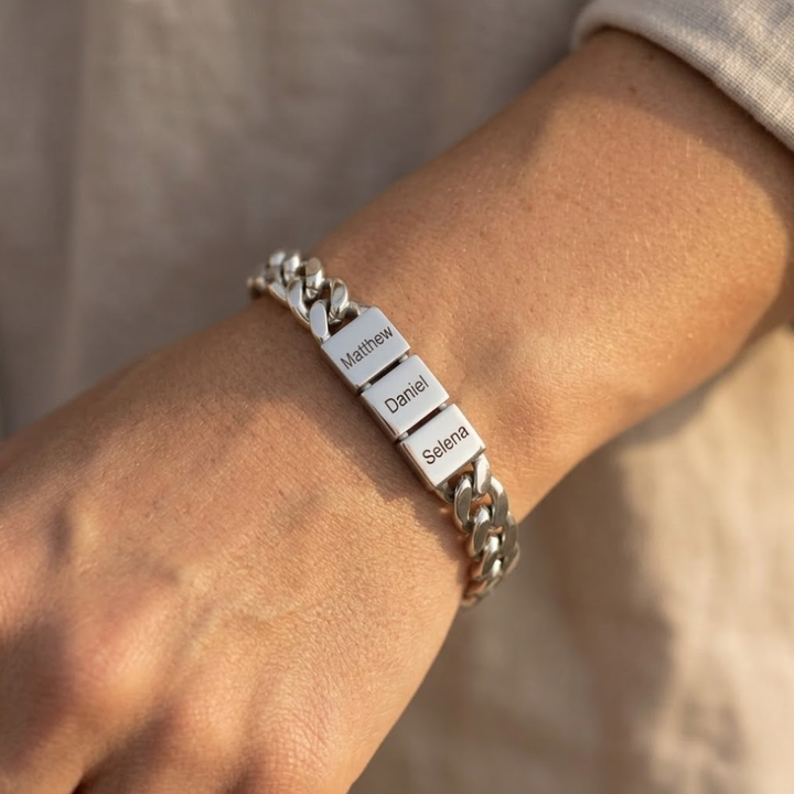Bracelet Mes Raisons – Personnalisable avec prénoms
