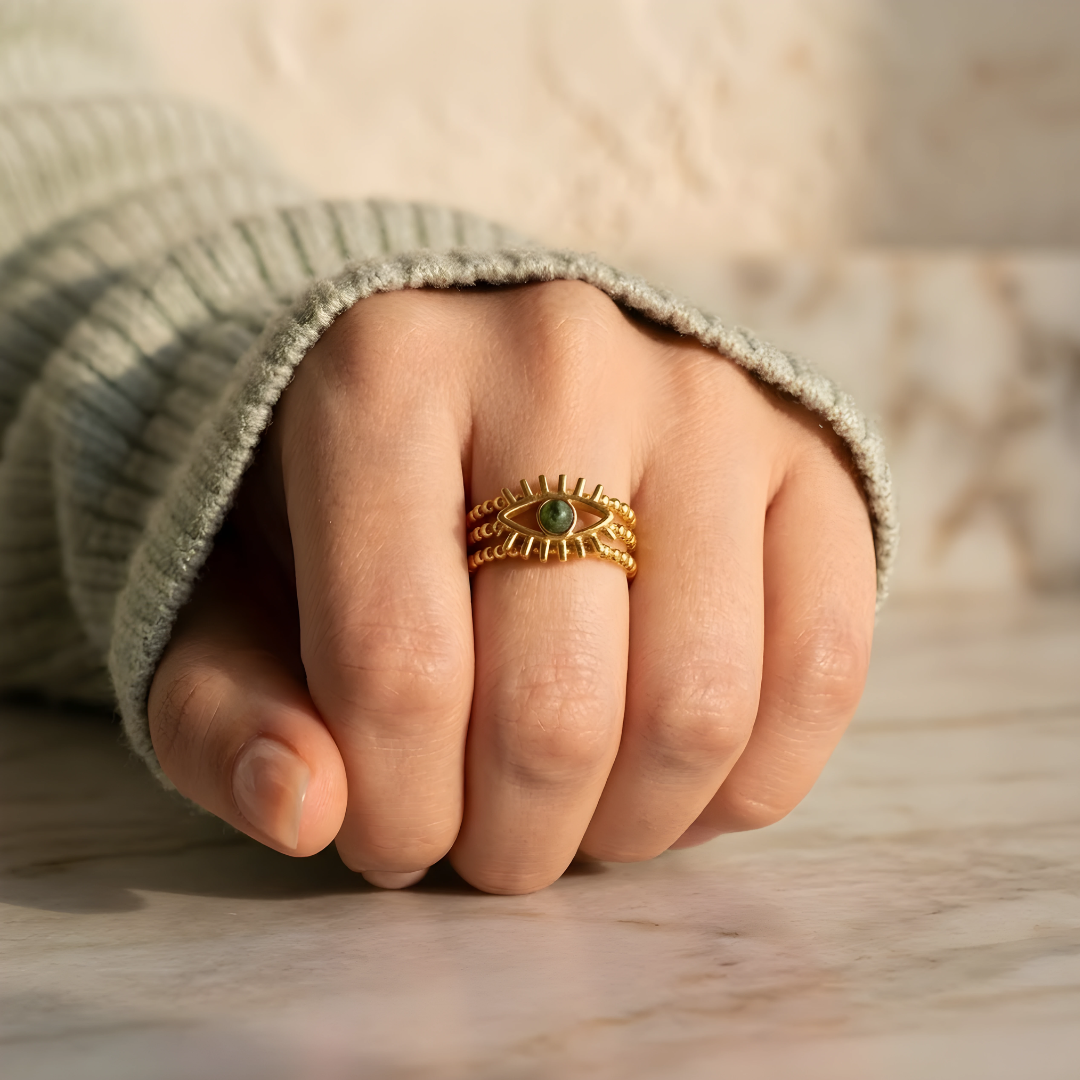 Bague Amulette Protectrice