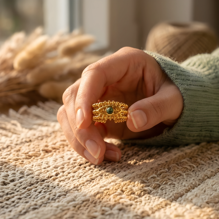 Bague Amulette Protectrice