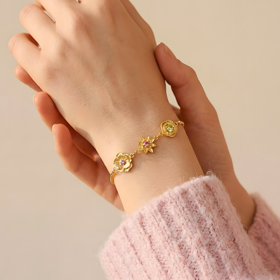 Bracelet Fleurs de Vie - Personnalisé