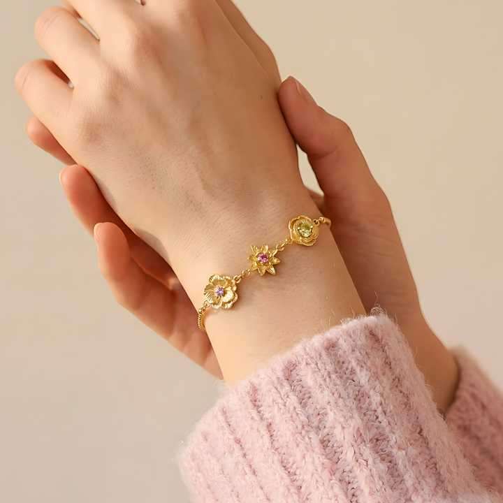 Bracelet Fleurs de Vie - Personnalisé