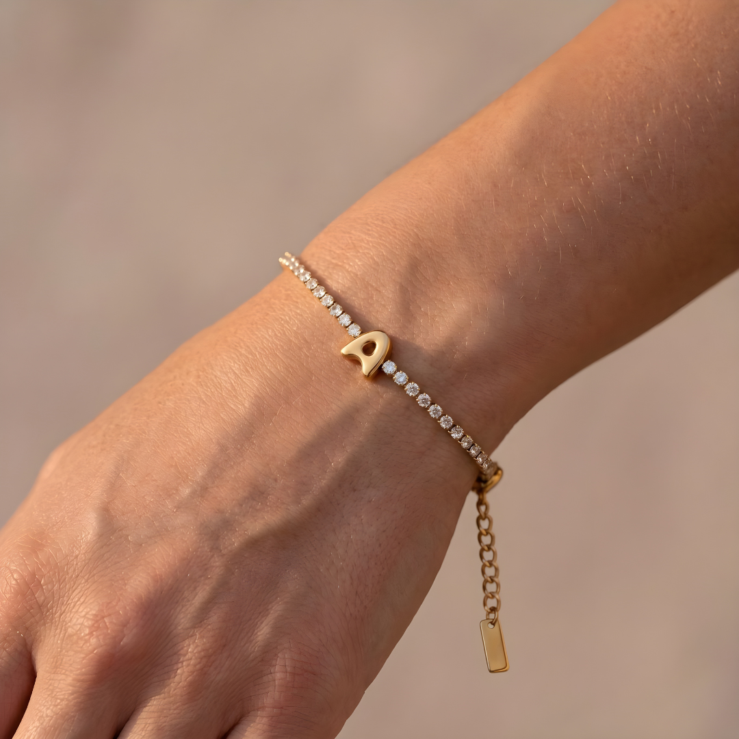 Bracelet Tennis Initiale