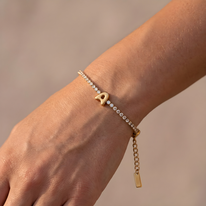 Bracelet Tennis Initiale