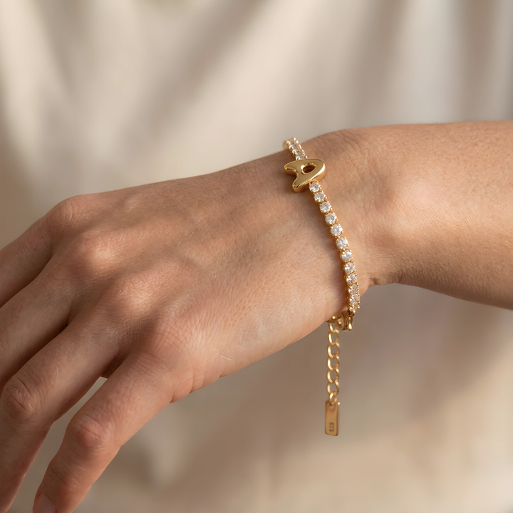 Bracelet Tennis Initiale