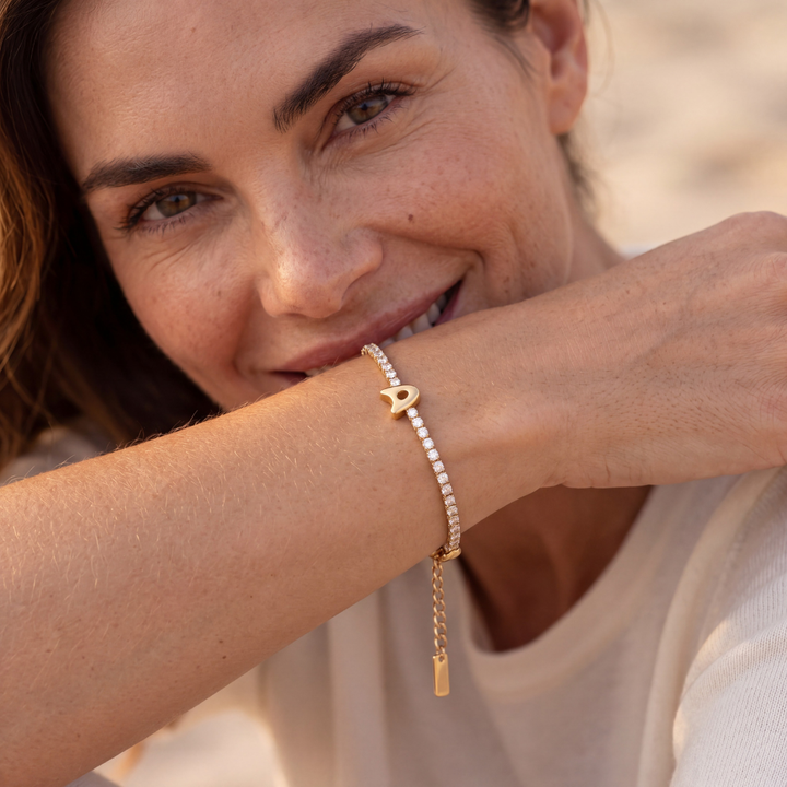 Bracelet Tennis Initiale