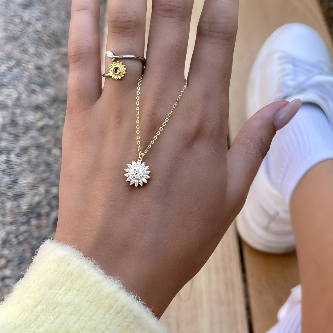 Collier Tournesol
