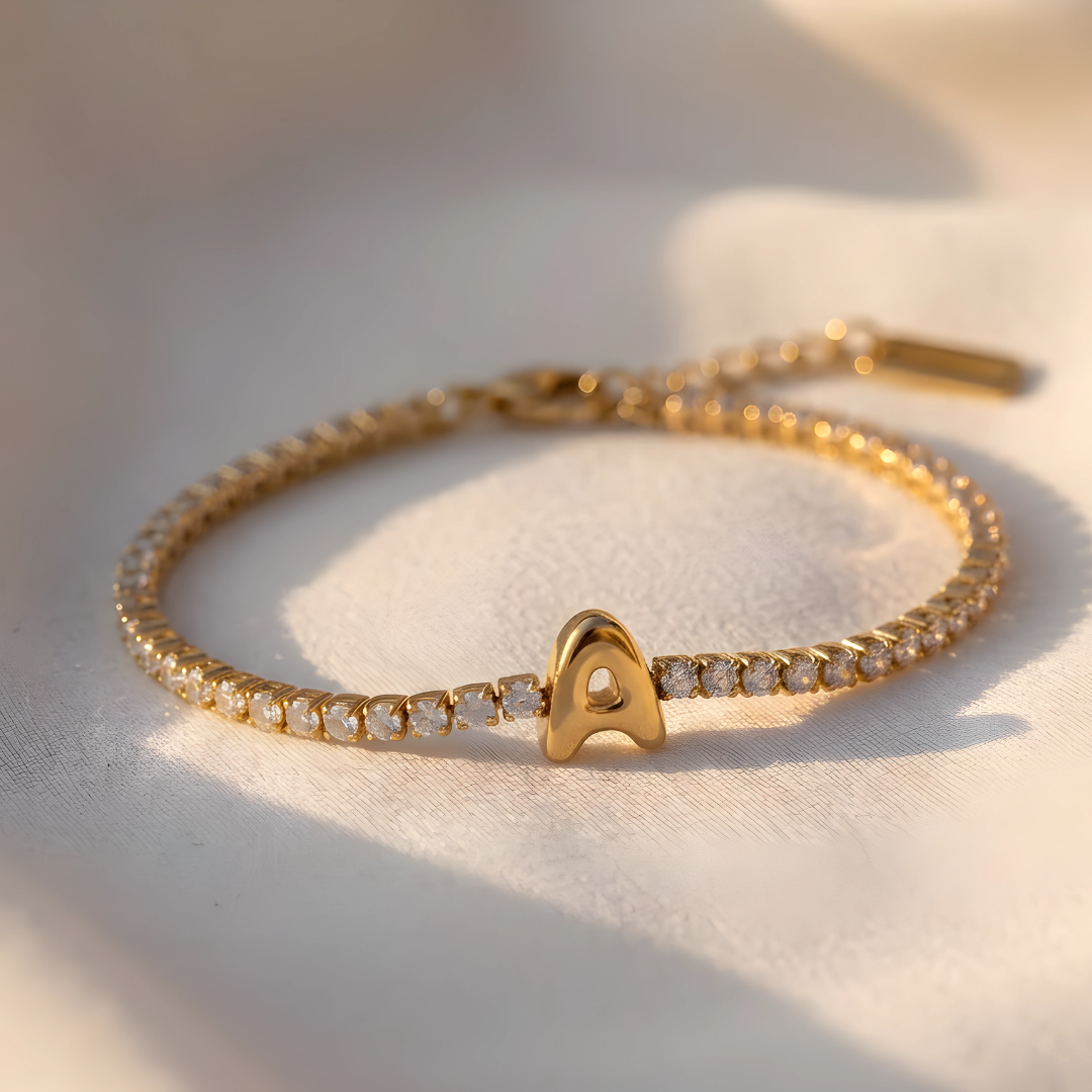 Bracelet Tennis Initiale
