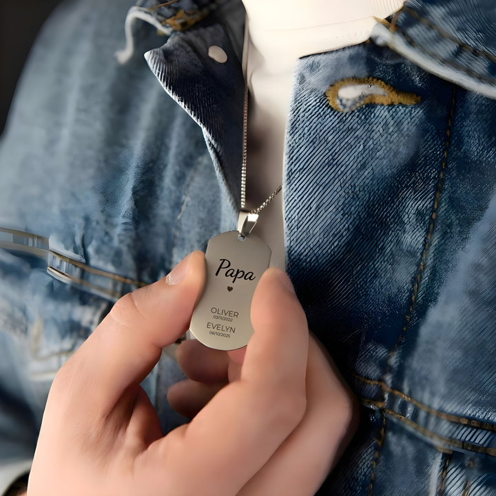 Collier Notre Lien – Pour Papa