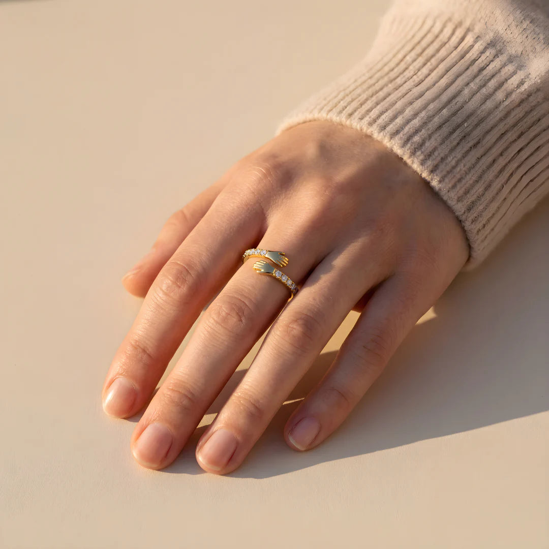 Bague Étreinte Infinie