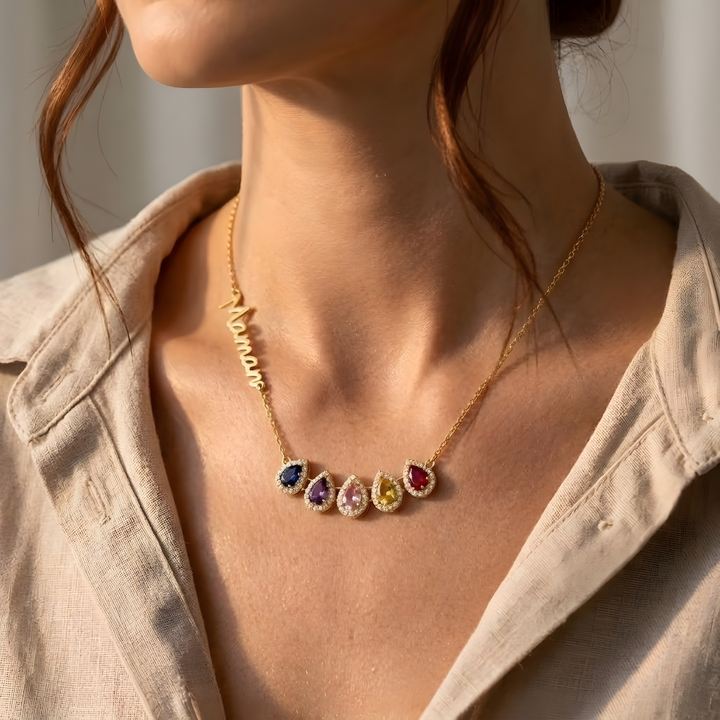 Collier Larmes d’Amour - À Ma Maman