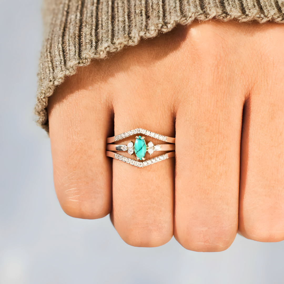 Set Double Âme Turquoise