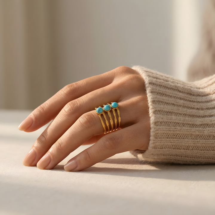 Bague Talisman Turquoise