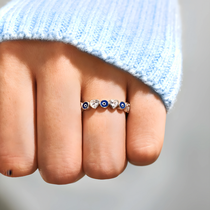 Bague Talisman – Œil Protecteur