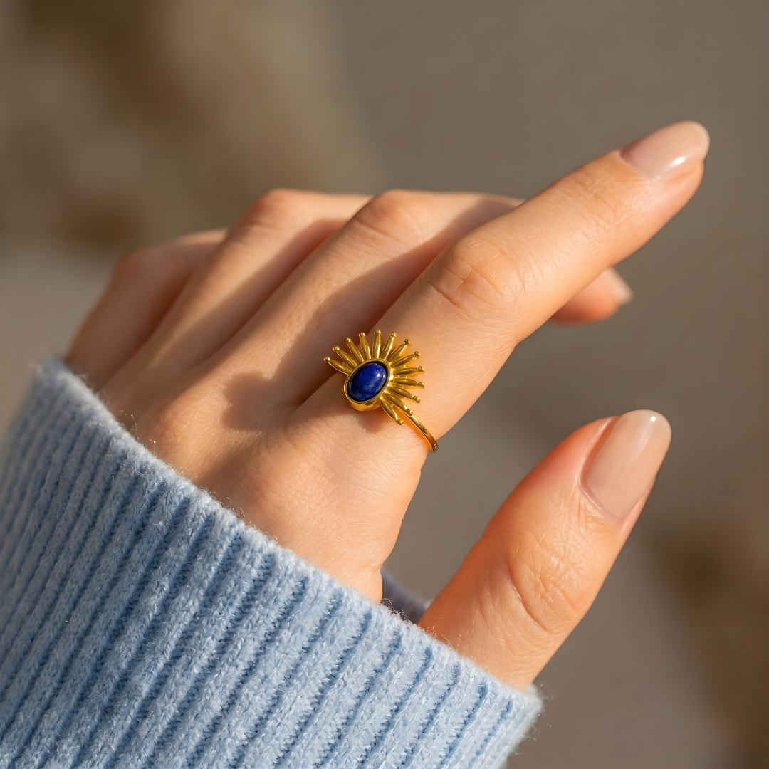 Bague Talisman Lapis-Lazuli
