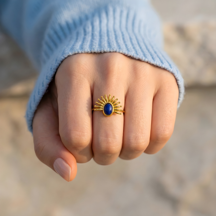 Bague Talisman Lapis-Lazuli
