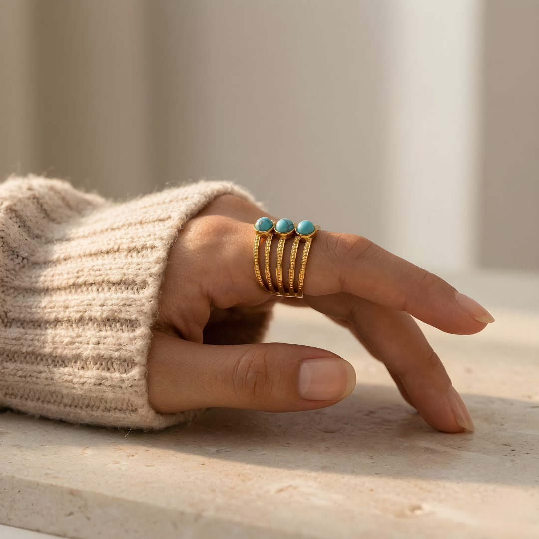 Bague Talisman Turquoise