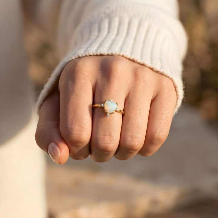 Bague Talisman Opale
