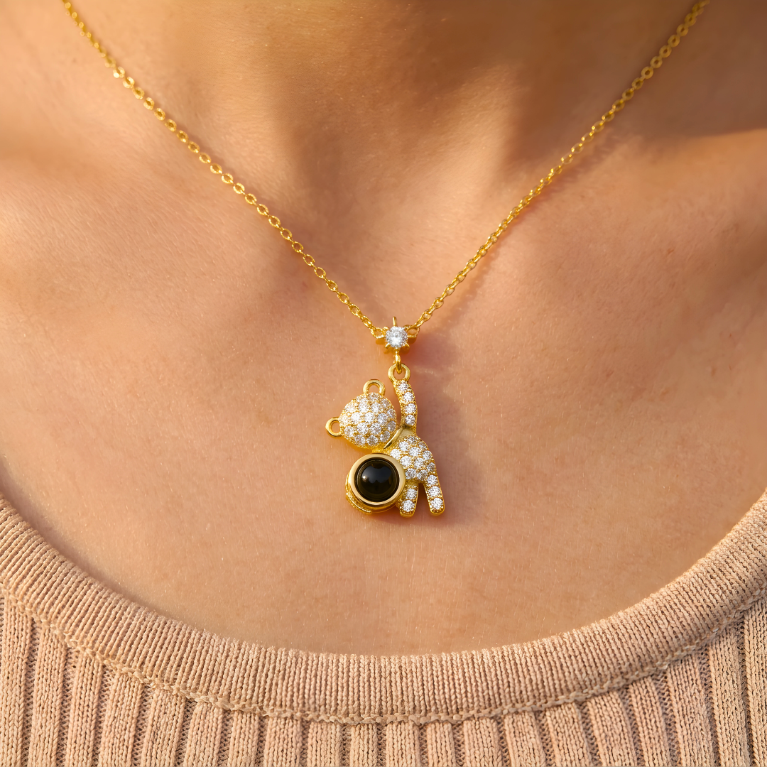 Collier Petit Ours Câlin – Personnalisé