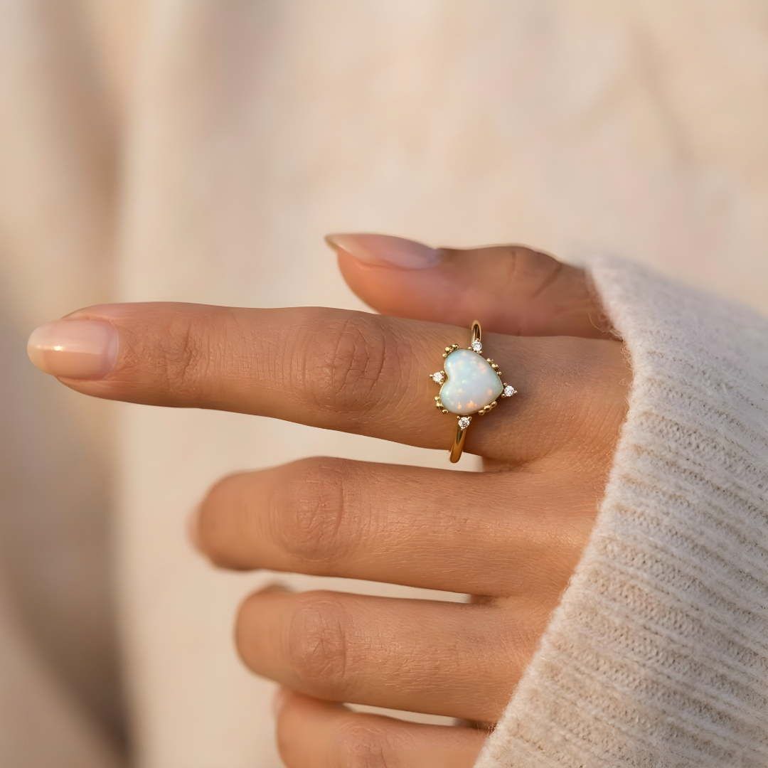 Bague Talisman Opale