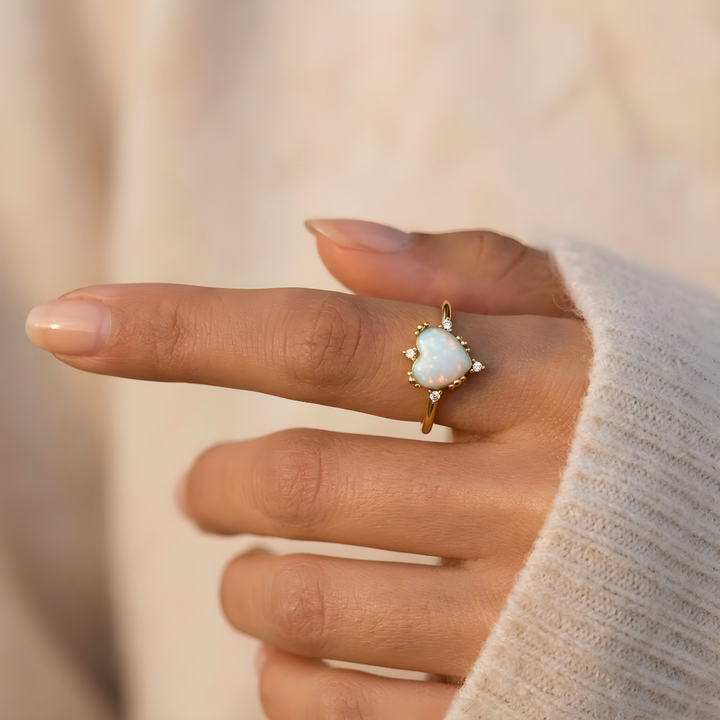 Bague Talisman Opale