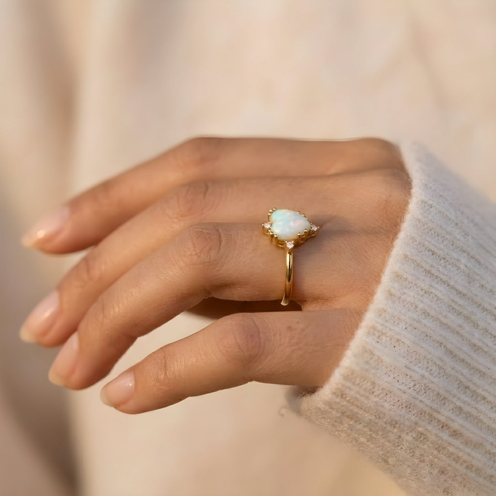 Bague Talisman Opale