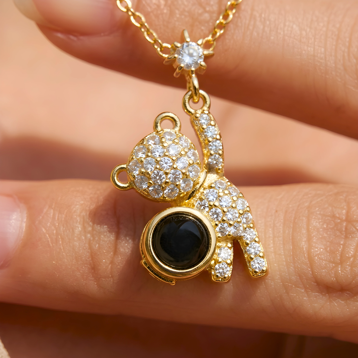 Collier Petit Ours Câlin – Personnalisé