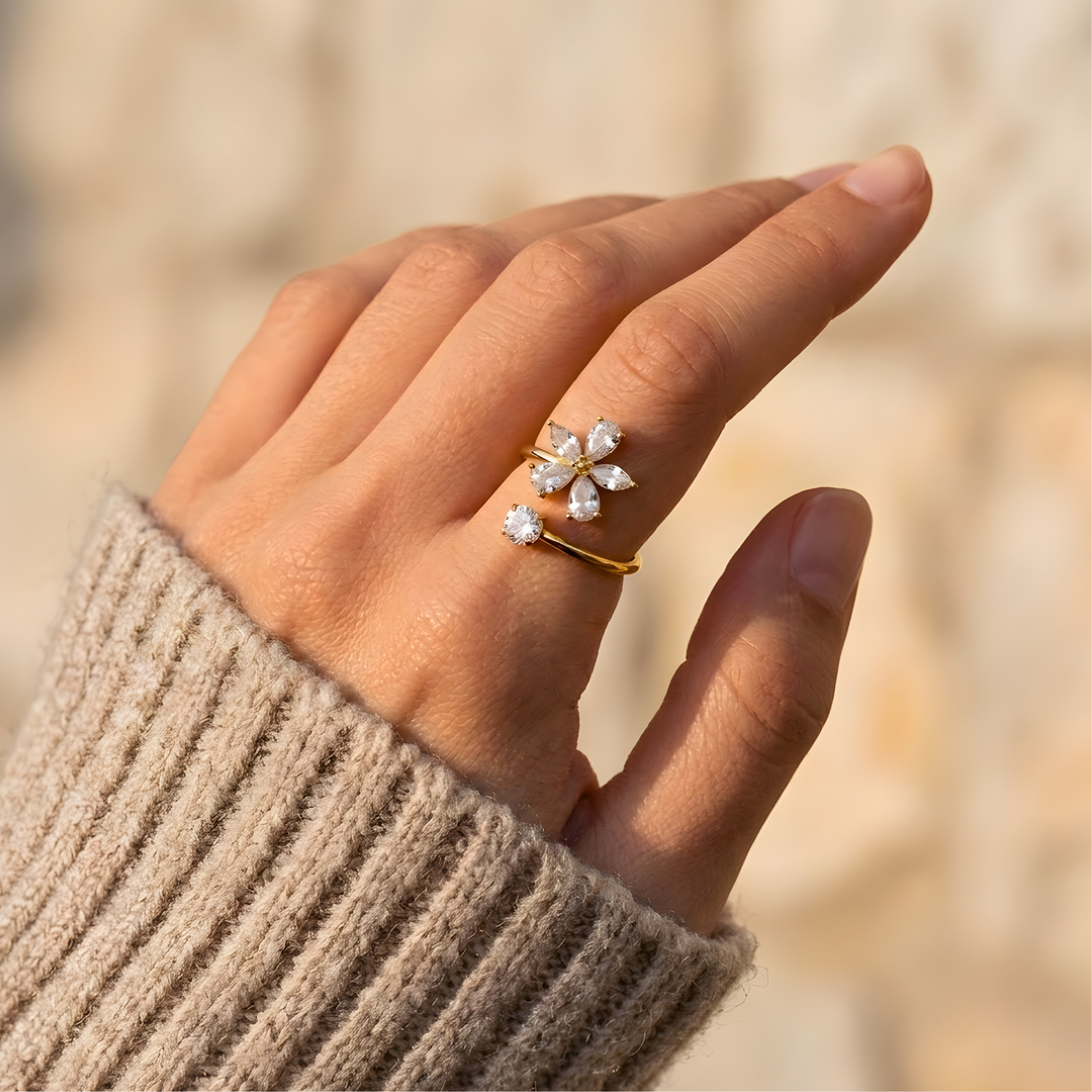 Bague Flora Crystal