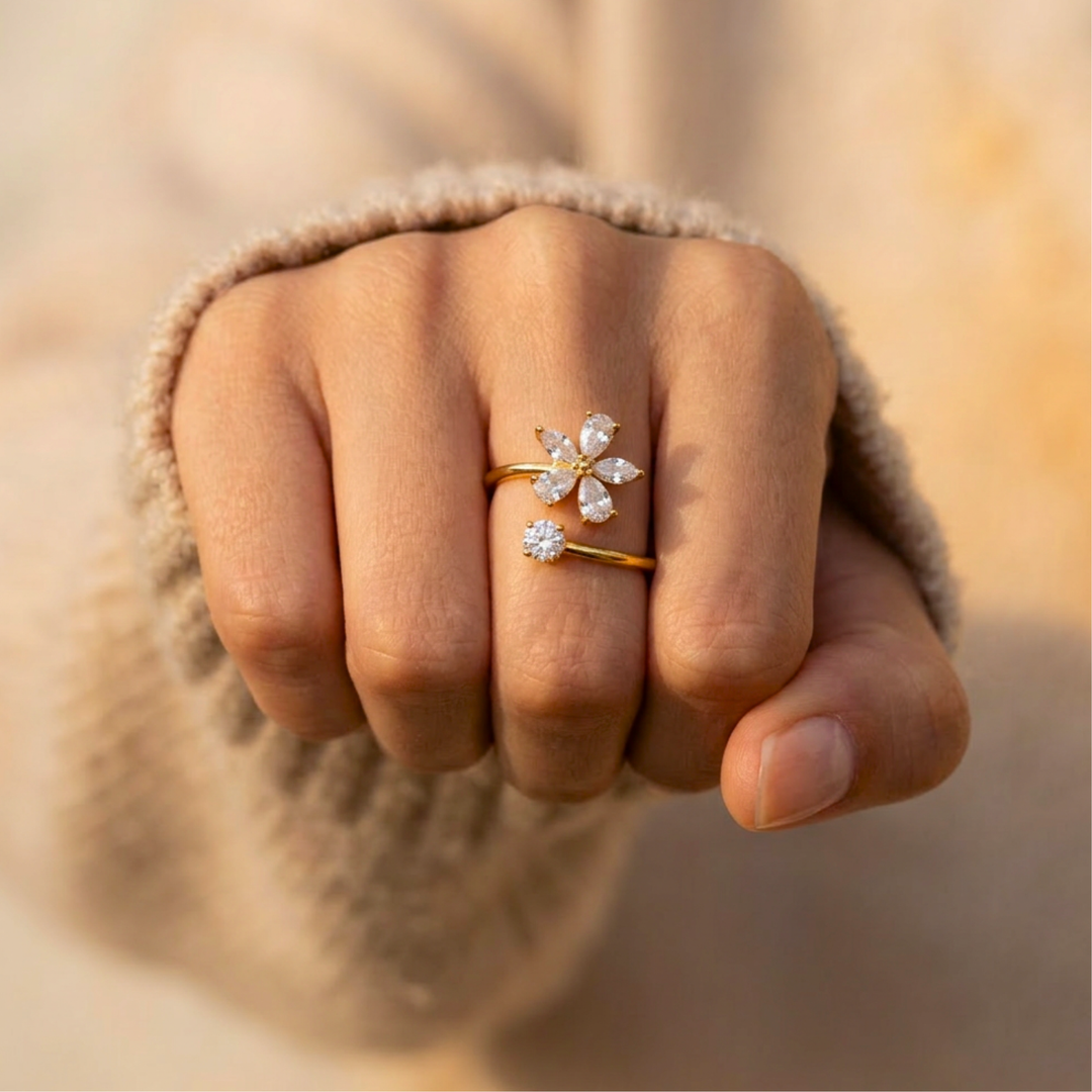 Bague Flora Crystal