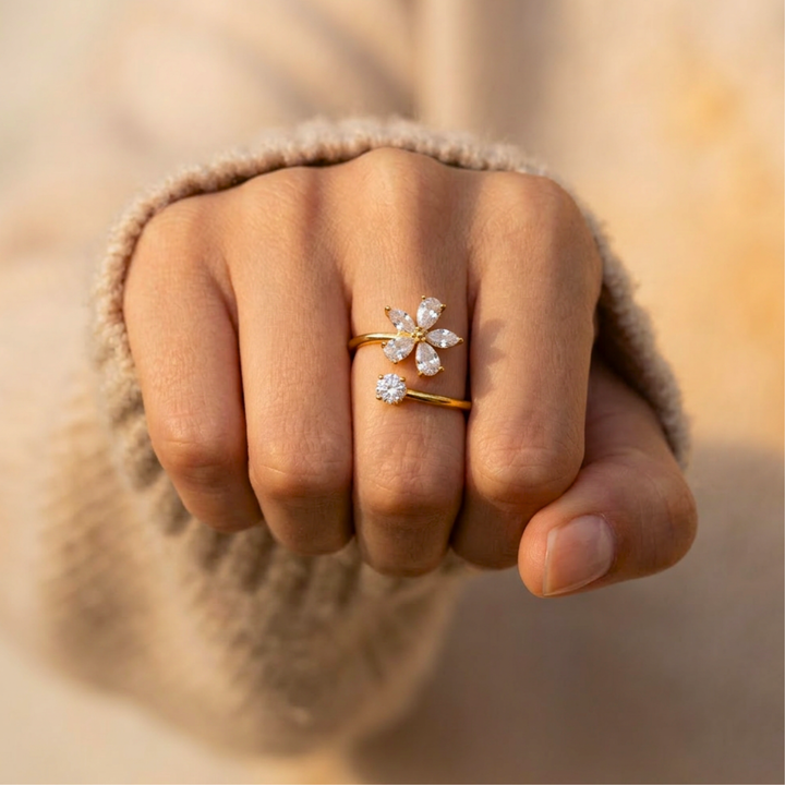Bague Flora Crystal