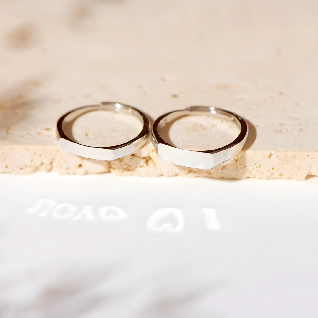 Duo de Bagues Reflet d’Amour