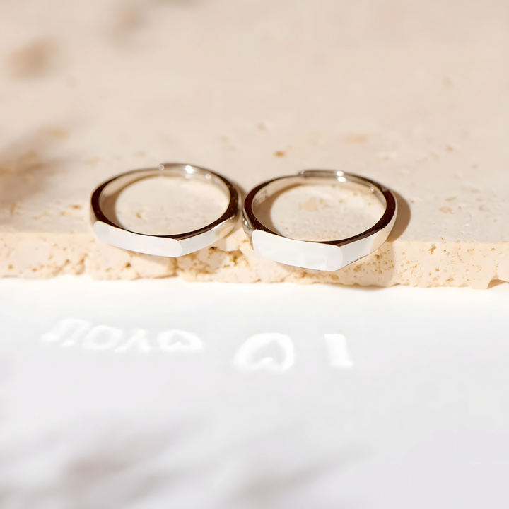 Duo de Bagues Reflet d’Amour