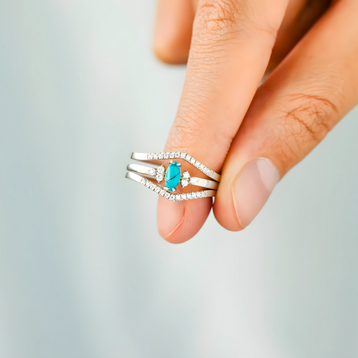 Set Double Âme Turquoise