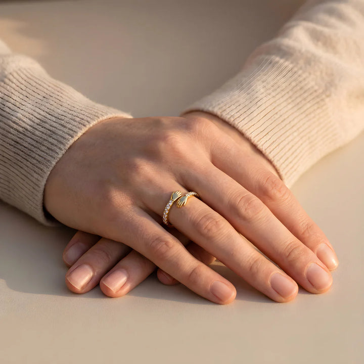 Bague Étreinte Infinie