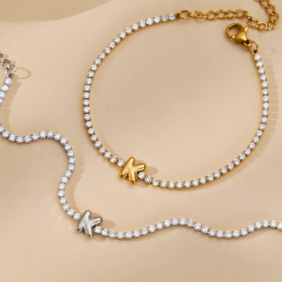 Bracelet Tennis Initiale