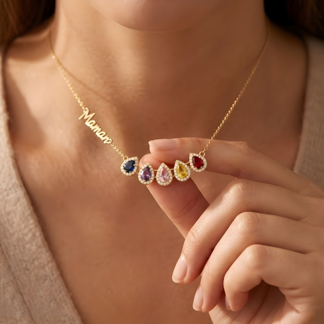 Collier Larmes d’Amour - À Ma Maman