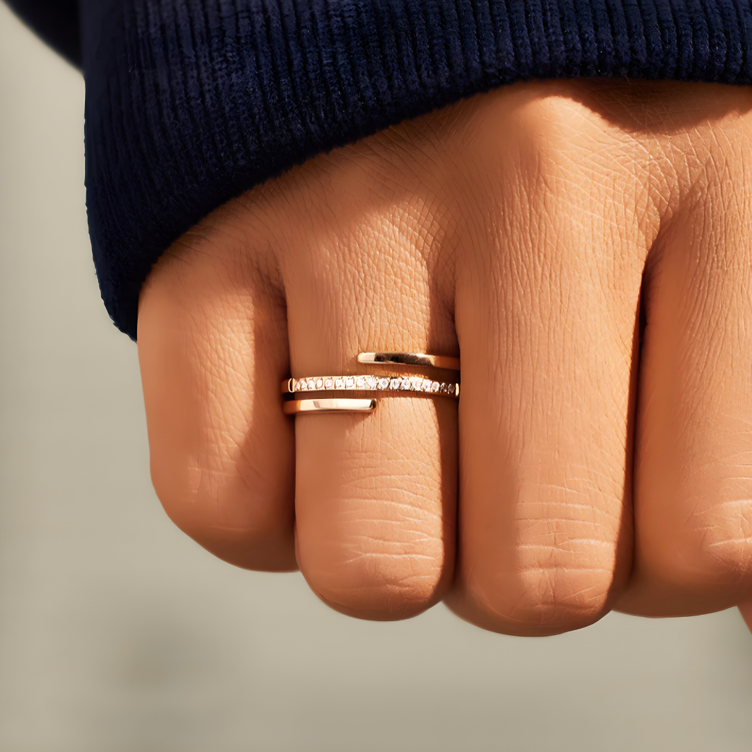 Bague Câlin Éternel – À ma fille