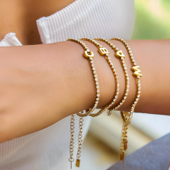 Bracelet Tennis Initiale