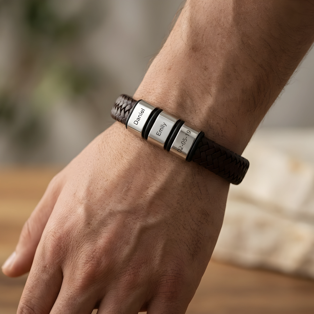 Bracelet Je T’aime, Papa