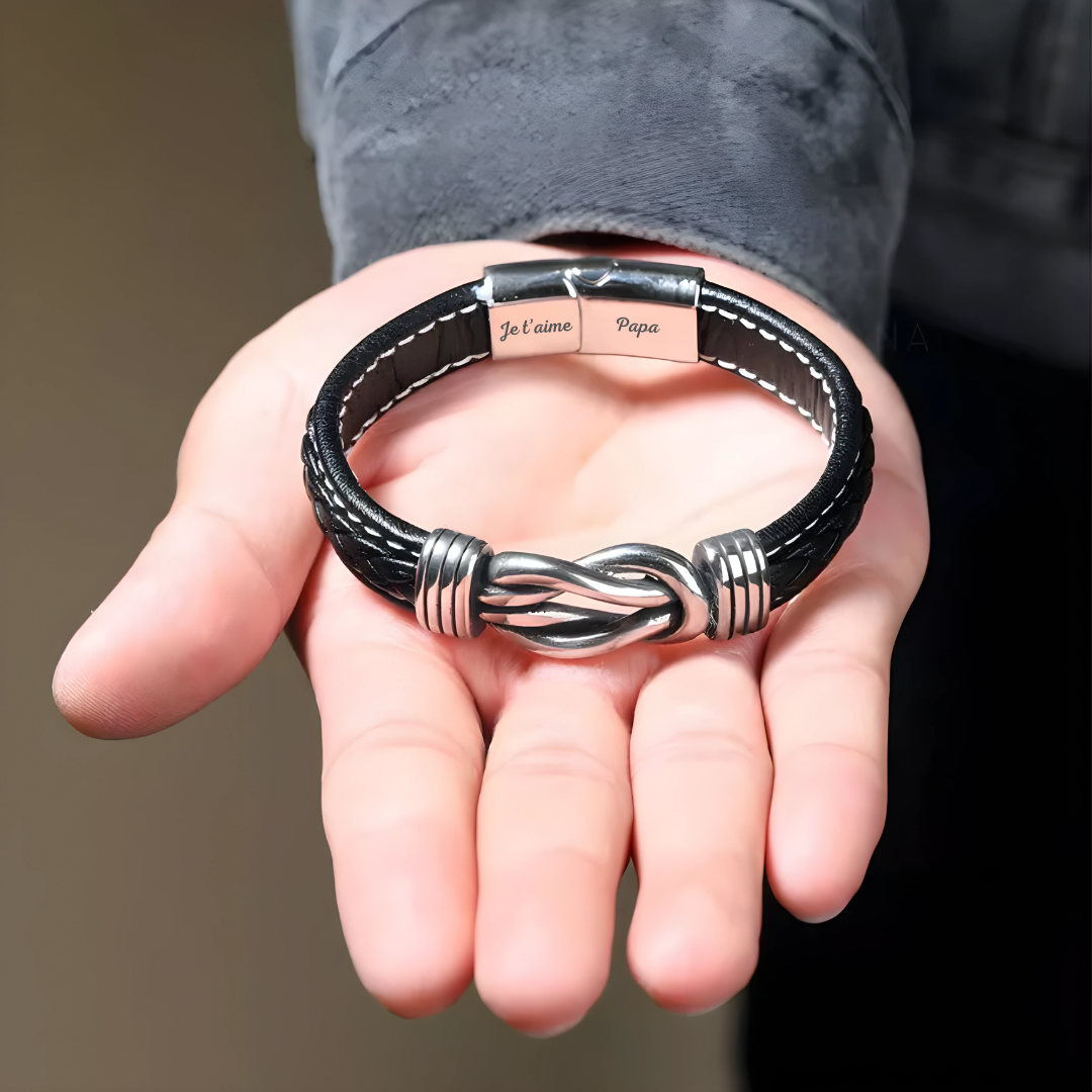 Bracelet Nœud Éternel – Papa