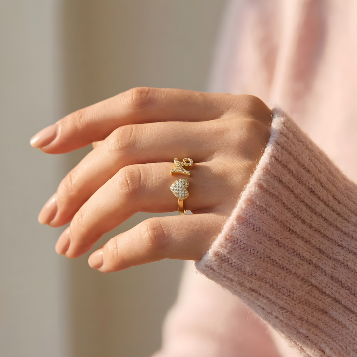 Bague Initiale d’Amour