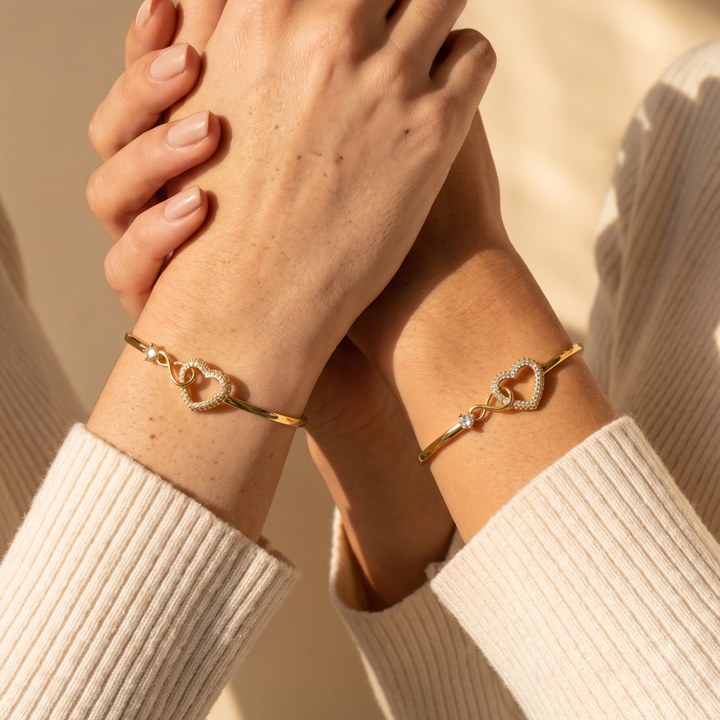 Bracelet Cœur Infinity