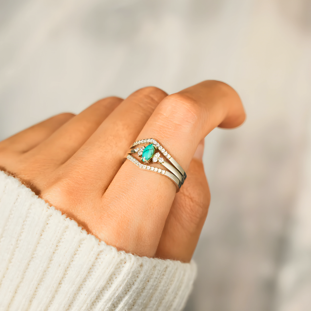 Set Double Âme Turquoise